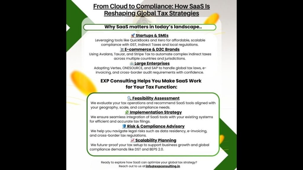 From Cloud to Compliance: How SaaS Is Reshaping Global Tax Strategies